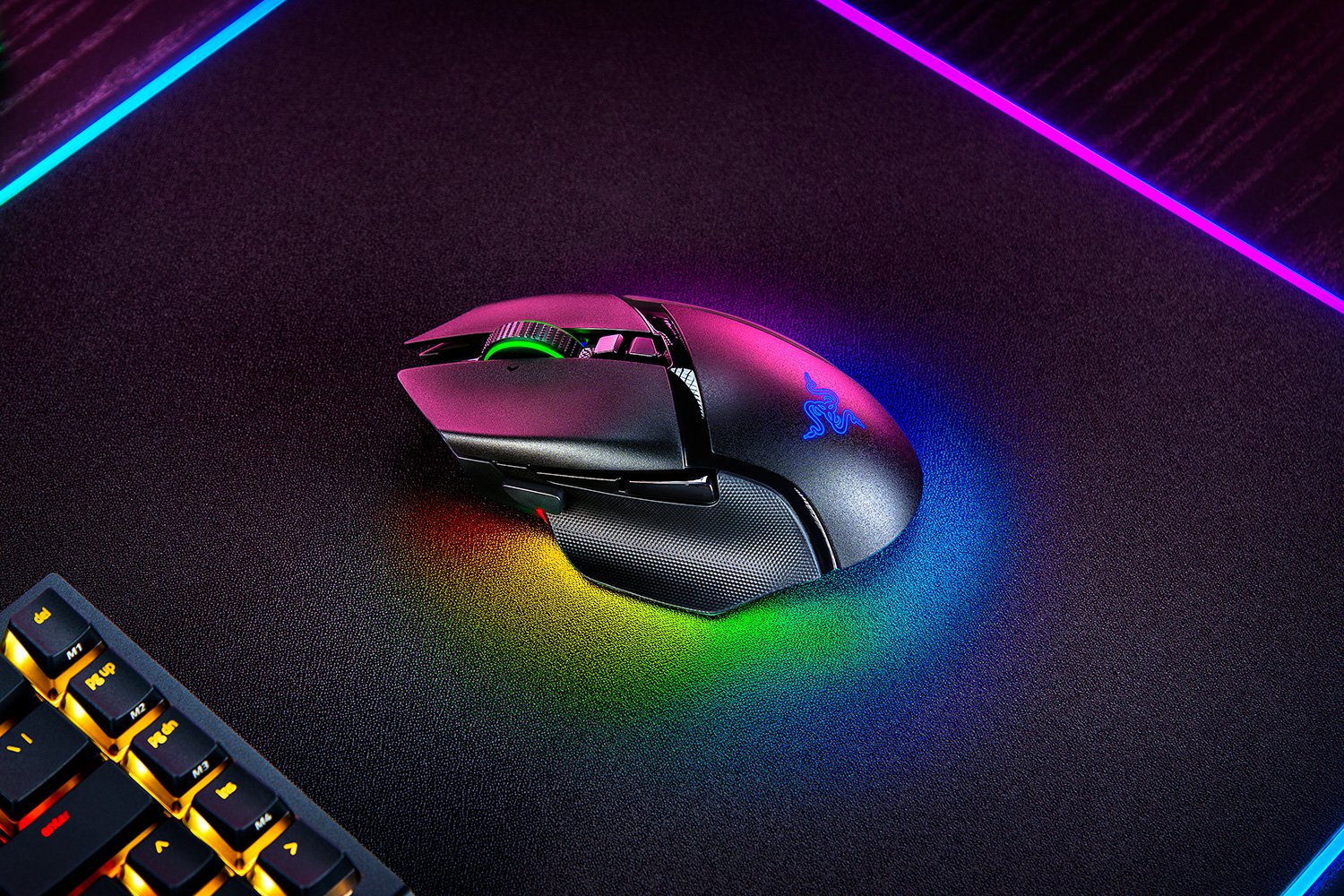 МИШКА RAZER BASILISK V3 Pro - безжична - Black - PN RZ01-04620100-R3G1