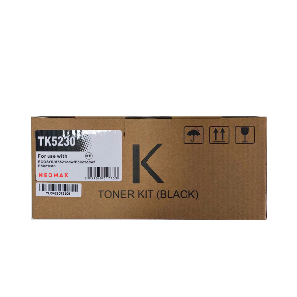 КАСЕТА ЗА KYOCERA Ecosys M5521/5521CDN/5521CDW/P5021/5021CDN/5021CDW - Black - TK5230K (TK-5230K) - P№ KT-TK5230BK - NEOMAX