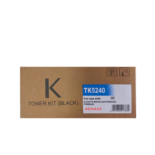 КАСЕТА ЗА KYOCERA Ecosys M-Serie 5526CDN/5526CDW/ P-Serie 5026CDN/5026CDW - Cyan - TK5240C (TK-5240C) - P№ KT-TK5240C - NEOMAX 