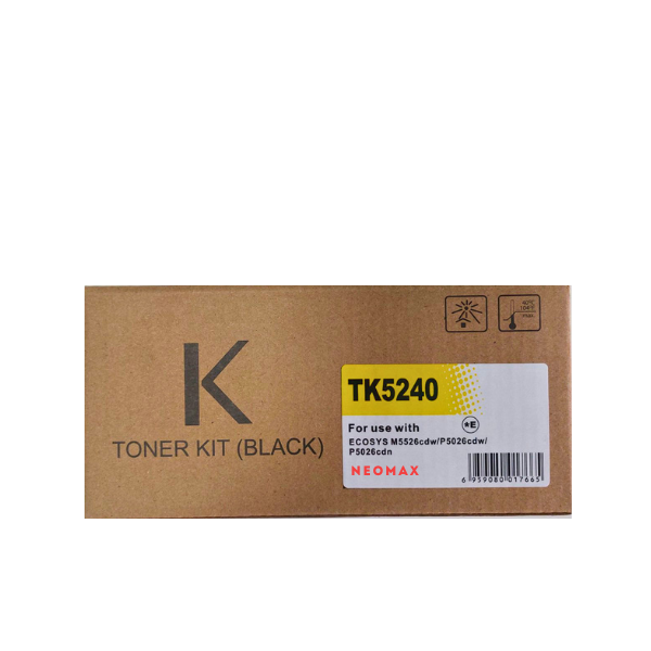 КАСЕТА ЗА KYOCERA Ecosys M-Serie 5526CDN/5526CDW/ P-Serie 5026CDN/5026CDW - Yellow - TK5240Y (TK-5240Y) - P№ KT-TK5240Y - NEOMAX