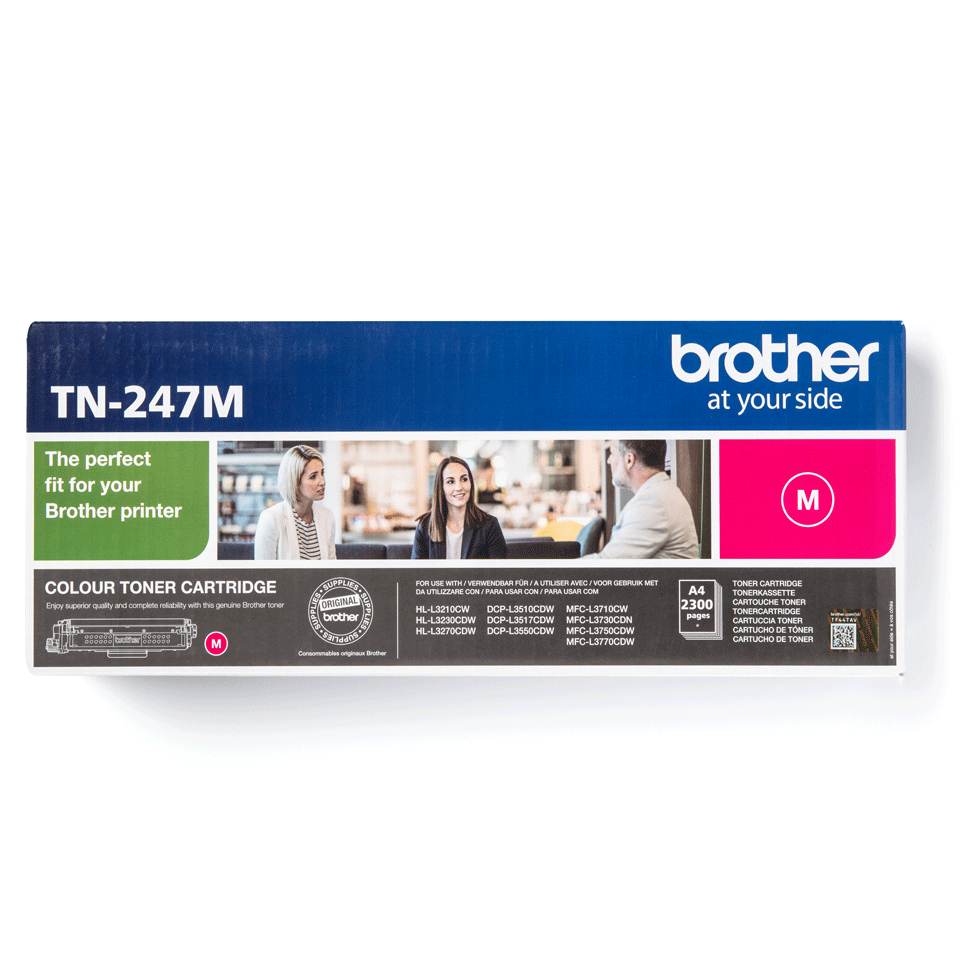 КАСЕТА ЗА BROTHER HL L3270CDW/L3210CW/3230CDW/DCP L3510CDW/3517CDW/3550CDW/MFC L3710CW/3770CDW/3730CDN/3750CDW - Magenta - PN TN247M (TN-247M)