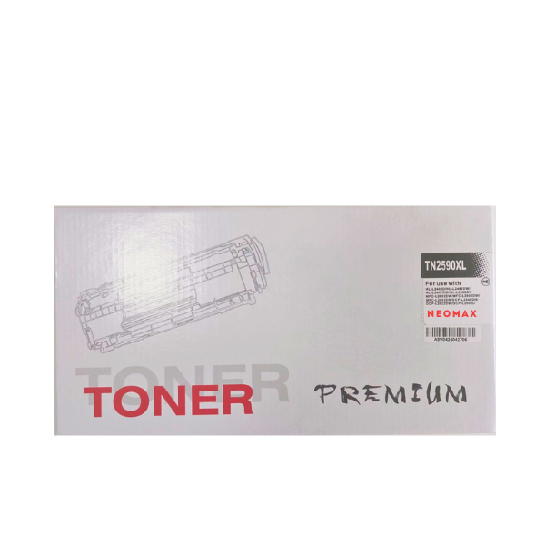 КАСЕТА ЗА BROTHER HL L2400DW/L2402D/L2442DW/L2445DW/L2447DW/L2460DN/L2865DW - TN2590XL (TN-2590XL) - Black - P№ BT-TN2590XL - NEOMAX 