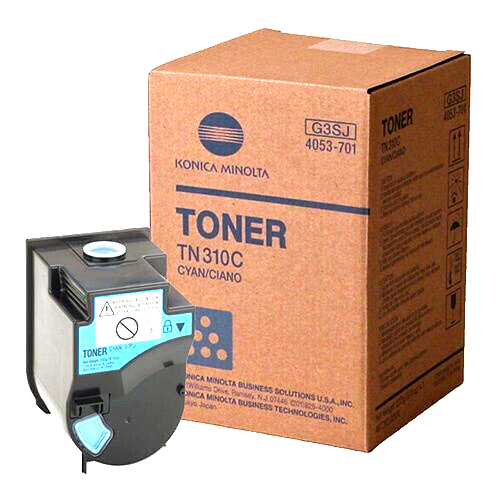 КАСЕТА ЗА KONICA MINOLTA BIZHUB C350/C351/C450 - Cyan - TN310C (TN-310C) -  PN 4053-703