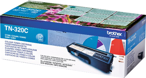 КАСЕТА ЗА BROTHER HL 4150CDN/4570CDW/MFC 9460CDN - Cyan - PN TN320C (TN-320C)