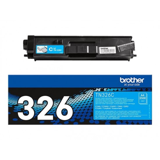 КАСЕТА ЗА BROTHER HL L8250CDN/L8350CDW/MFC L8650CDW/L8850CDW/DCP L8400CDN/L8450CDW - Cyan - PN TN326C (TN-326C)