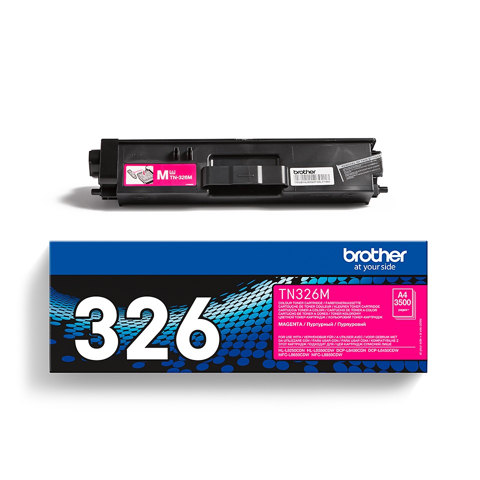 КАСЕТА ЗА BROTHER HL L8250CDN/L8350CDW/MFC L8650CDW/L8850CDW/DCP L8400CDN/L8450CDW - Magenta - PN TN326M (TN-326M)