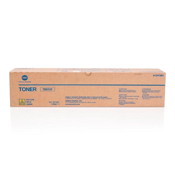 КАСЕТА ЗА KONICA MINOLTA BIZHUB Press C8000/C8000e Series - Yellow - TN615Y (TN-615Y) - P№ A1DY250