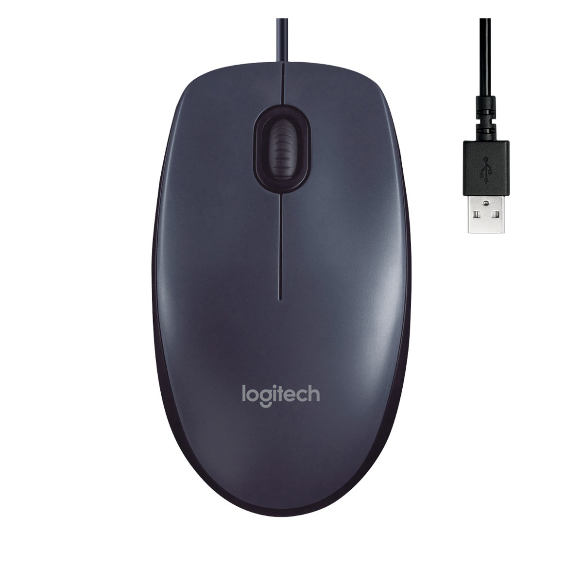 МИШКА LOGITECH B100 - Жична - Black - P№ 910-003357