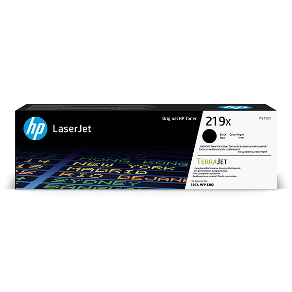 КАСЕТА ЗА HP COLOR LASER JET PRO 3202/3302 - Black - /219X/ - PN W2190X 