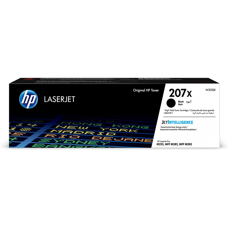 КАСЕТА ЗА HP COLOR LASER JET PRO M255/MFP M282/M283 - Black - /207X/ - P№ W2210X