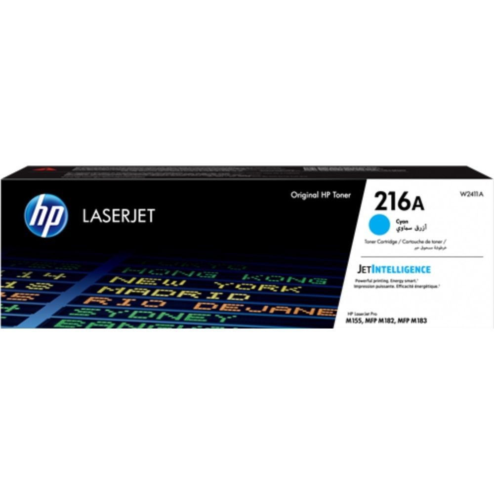 КАСЕТА ЗА HP COLOR LASER JET PRO M155/MFP M182/MFP M183 - Cyan - /216A/ - P№ W2411A