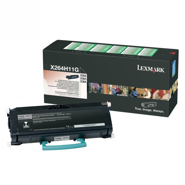 КАСЕТА ЗА LEXMARK X264/X363/X364 - Black - Return program cartridge - P№ X264H11G